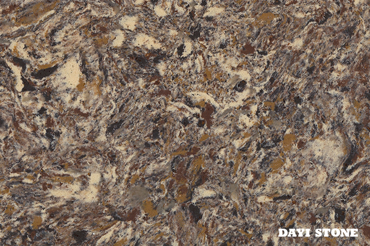 Royal Brown Color Quartz 3007 - Dayi Stone